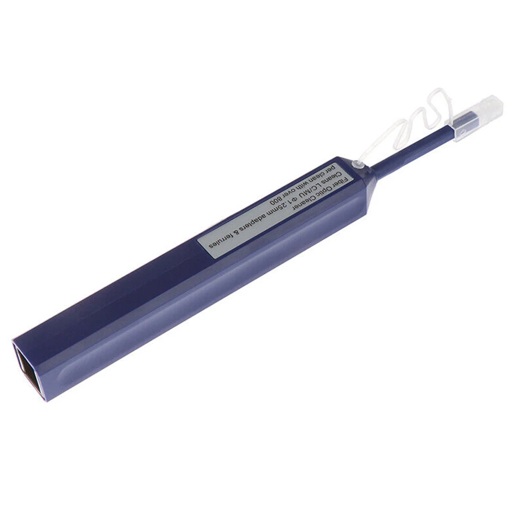 Fiber Cleaning Pen Professional Fiber Optic Cleaner Pen for LC/MU Connector Maintains Optimum Connection Quality