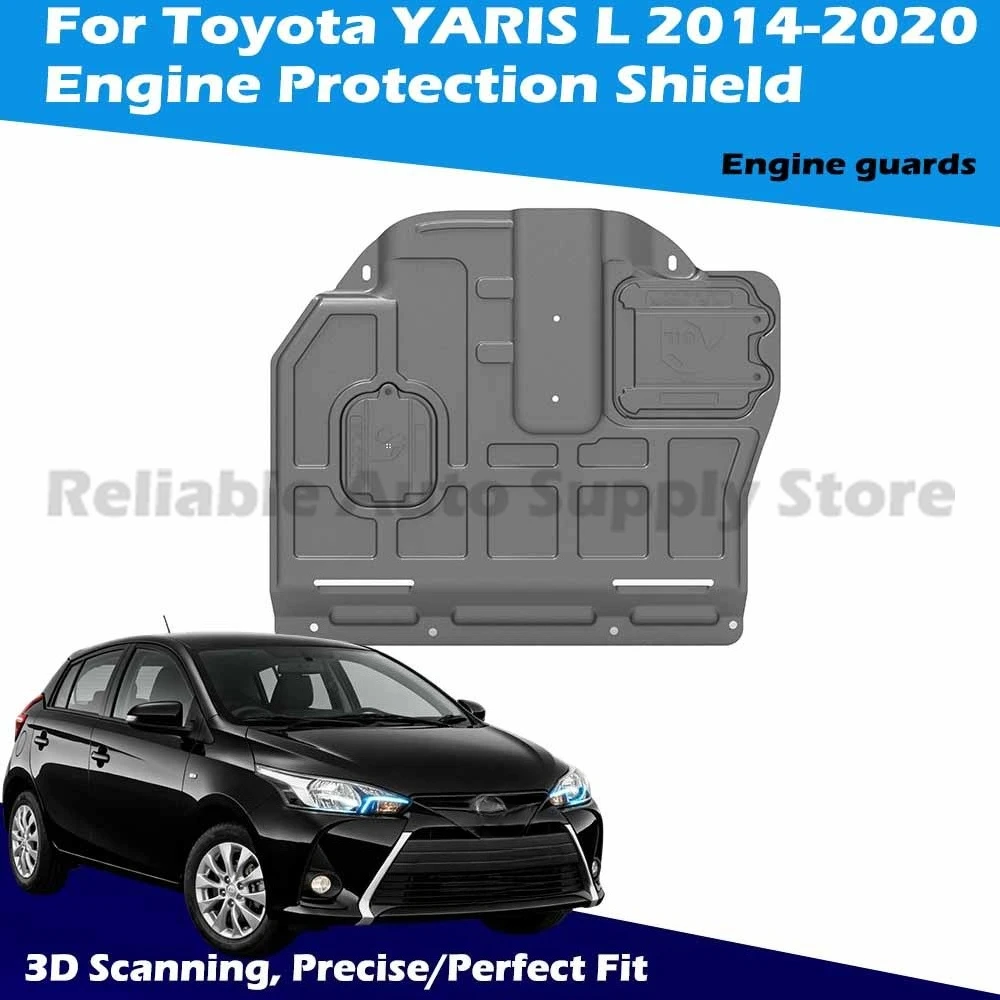 

Premium Engine Under Cover High Temperature Resistant Car Bottom Shield For Toyota YARIS L 2014-2020