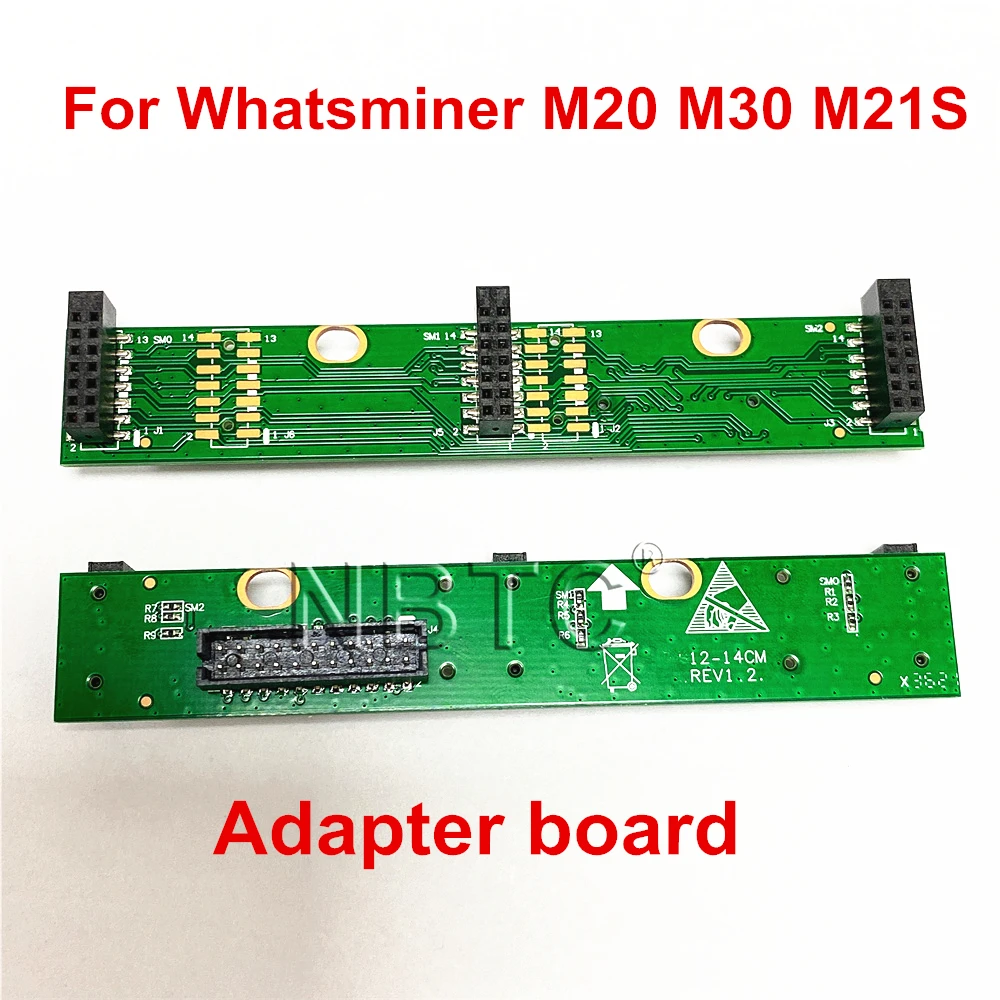 1 шт. плата адаптера Whatsminer для Whatsminer M20 M30 M21S 1 шт. плата адаптера Whatsminer для Whatsminer M20 M30 M21S