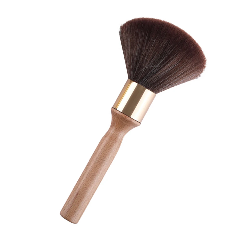 

Beard Sweeping Retro Nylon Hair For Shaving Salon Men'S Grooming Gift Broken Hair Removal Tool Beard Cleaning Brush Barber Shop