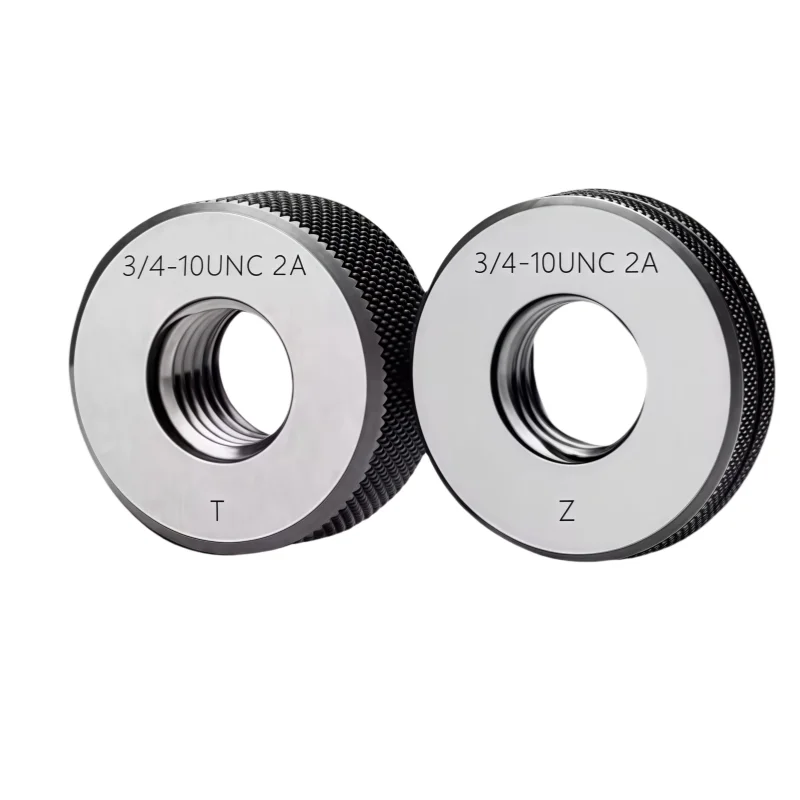 1SET(1*GO+1*NOGO) UNC/F/EF/S1'' 1'' 1/16 1'' 1/8 1'' 3/16 3/8 2A Unified thread ring gauge set Screw Gauges