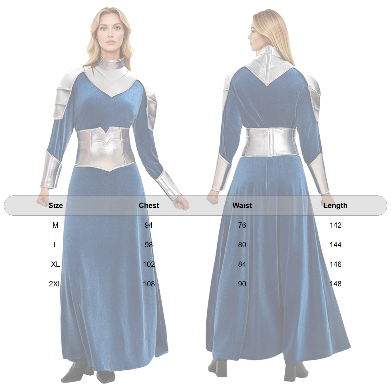 Déguisement Guerrière Médiévale Femme – photo 1