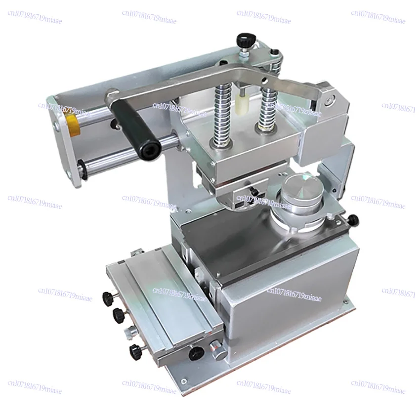 

Small Manual Sealed Inkwell Pad Printing Machine 100*215mm Steel Plate Transfer Press