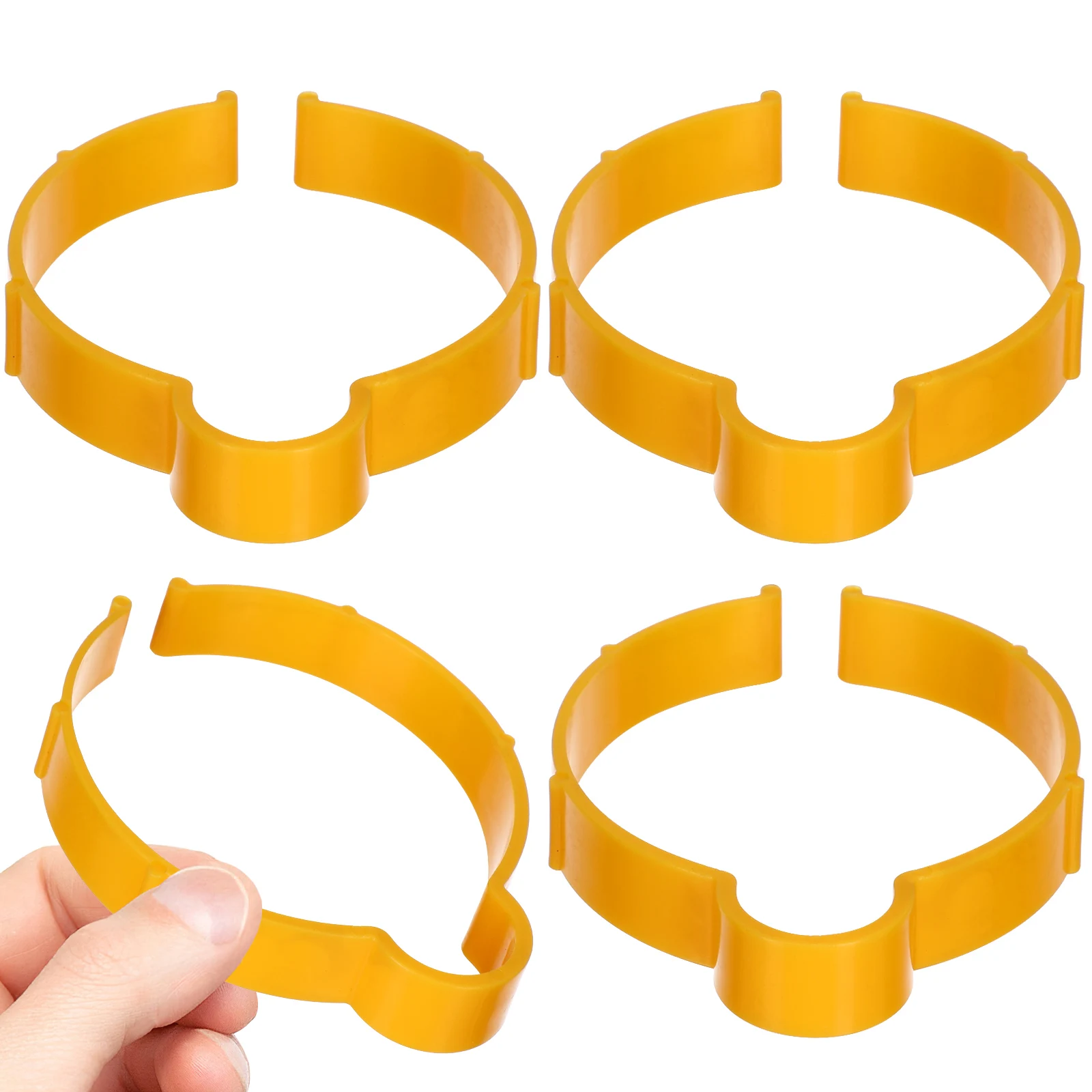 

4pcs Vinyl Wrap Sheet Clips Roll Storage Tool For Car Decal Sticker Film Holders Material Roll Clips Ring Auto Film