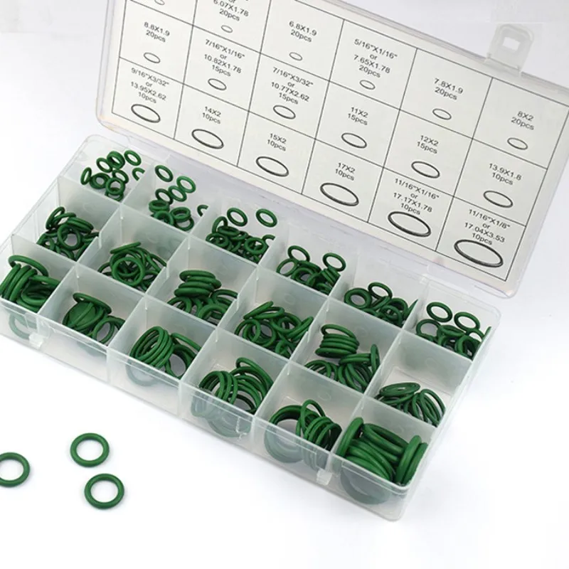 Nitrile Rubber 270Pcs 18 Sizes O Rings NBR Sealing O-Rings Washer Rubber Wear-Resistant Waterproof And Oil Resistant  Seal