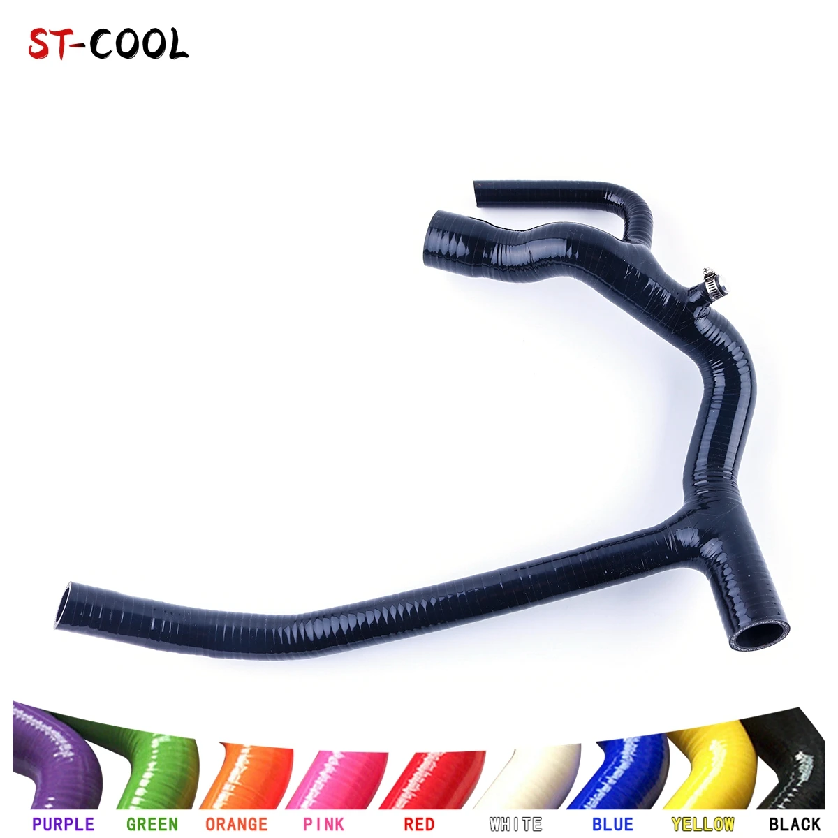 For 1999-2004 Land Rover Discovery 2 TD5 Turbo 2000 2001 Intercooler + Radiator Coolant Hoses Kit Silicone Tubes 10Pcs 10 Colors