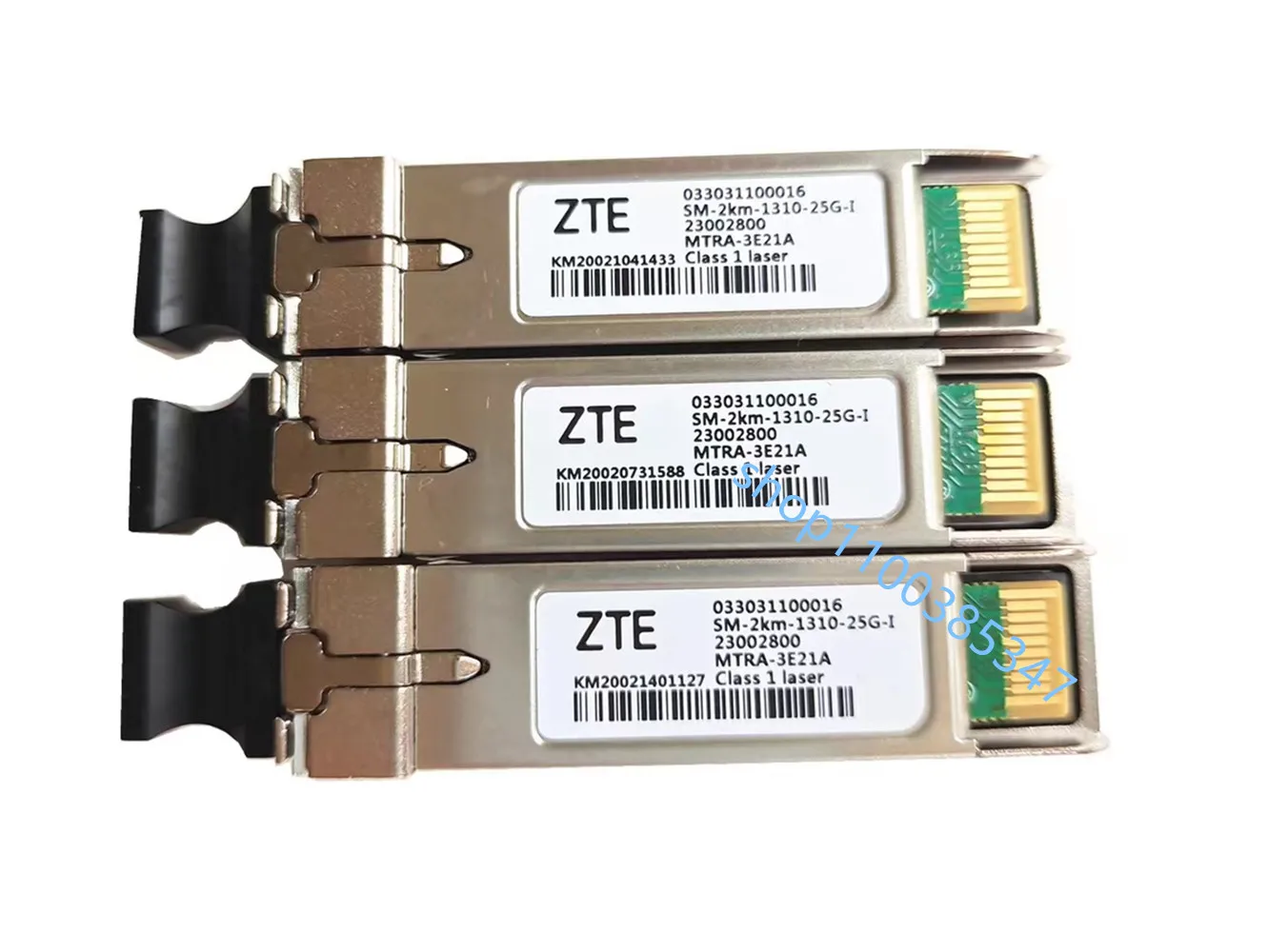 

ZTE SM-2km-1310-25G-I MTRA-3E21A QSFP28 033031100016 1310nm Single-Mode LC QSFP Fiber Optical Module Transceiver Original