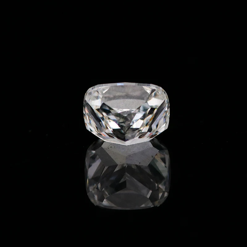 Certificado ici provençal 5ct, corte de almofada alongada, diamante cultivado em laboratório e/vs1, excelente diamante cvd, pedra solta para fazer jóias