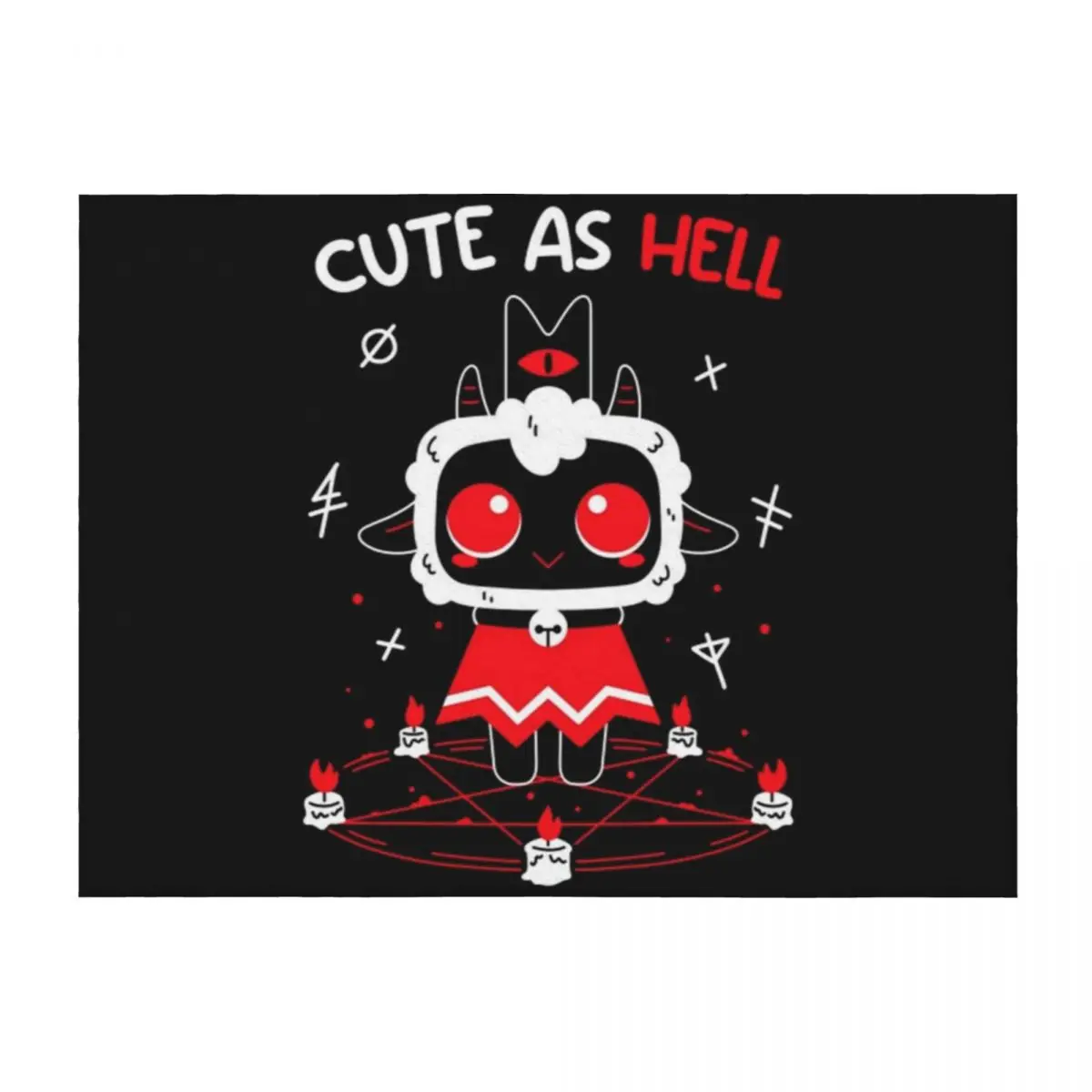 

Cult Of The Lamb Throw Blanket Plush warm for winter Luxury Winter beds Blankets