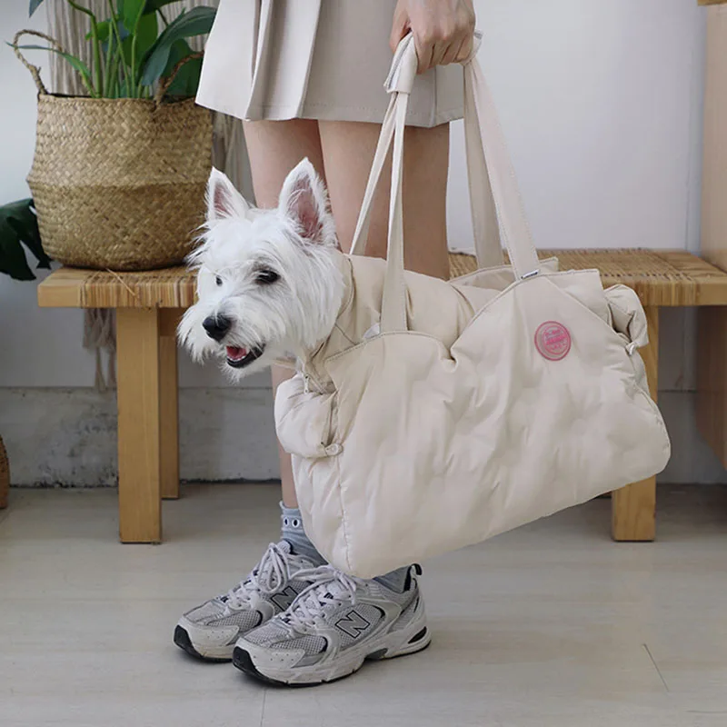 Puppy Large-Capacity Dog Bag Travel Backpack Pet Cat Bag To Go Out To Carry Shoulder Bag For Small Dog Chihuahua Yorkshire