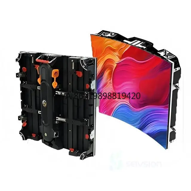 تخصيص 500*500 مللي متر تأجير في الهواء الطلق 4K IP65 إضاءة مقاومة للماء جدار الفيديو يمكن تخصيصها مرحلة الموسيقى مهرجان الحفل الخلفية