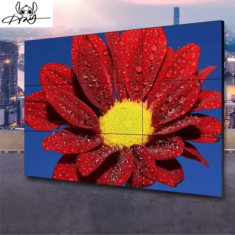 Wall Mounted LCD Video Panel Digital Signage Screen Advertising Player Rental Display for Elevator and Commercial Use