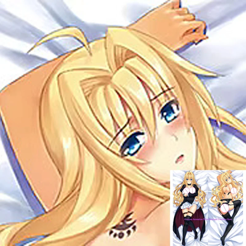 

Anime Dakimakura Pillow Case Tsukiumi Sexy and Busty Beautiful Girl Double-Sided Halloween
