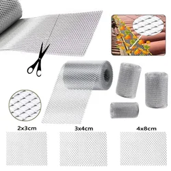 1pcs Aluminum Mesh Sheet 25x20cm Aluminium Modelling Mesh Car Grill Mesh Sturdy Metal Mesh Sheets for Your DIY Projects