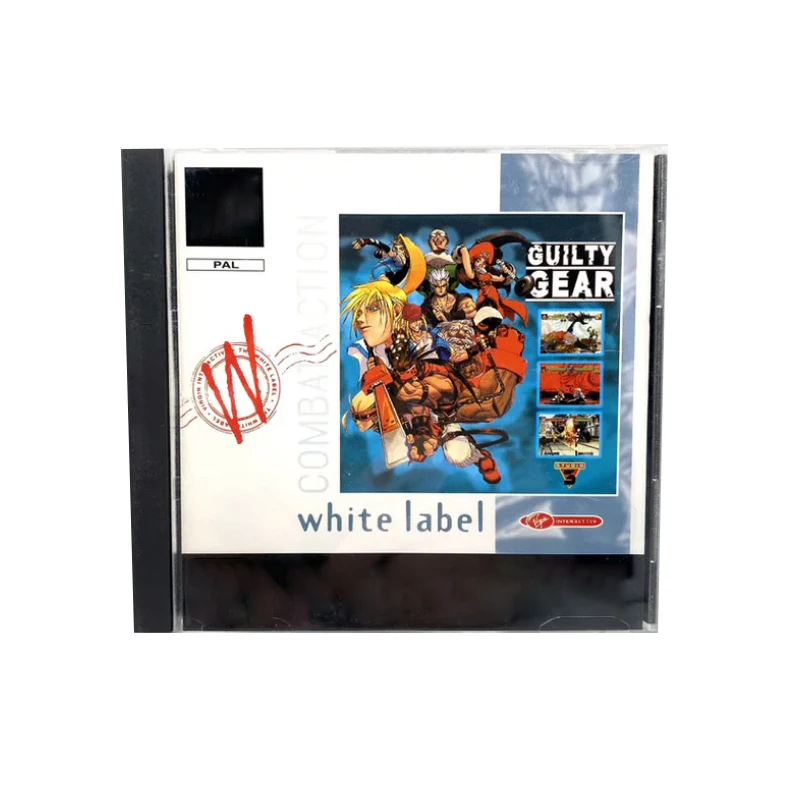 

PS 1 guilty gear Copy Disc Game Black Bottom Unlock Console Station 1 Retro Optical Driver Video Game Part