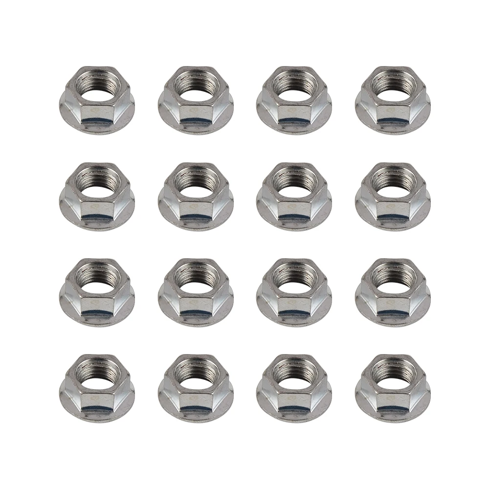 16 Pcs Wheels Locking Lug Nuts for Yamaha Raptor 700 700R YFZ450 Blaster 200 Banshee 350 Warrior 350 ATV Quad Accessories Parts 5