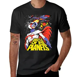 Battaglia dei pianeti! T-shirt camicetta sweat magliette da uomo casual elegante