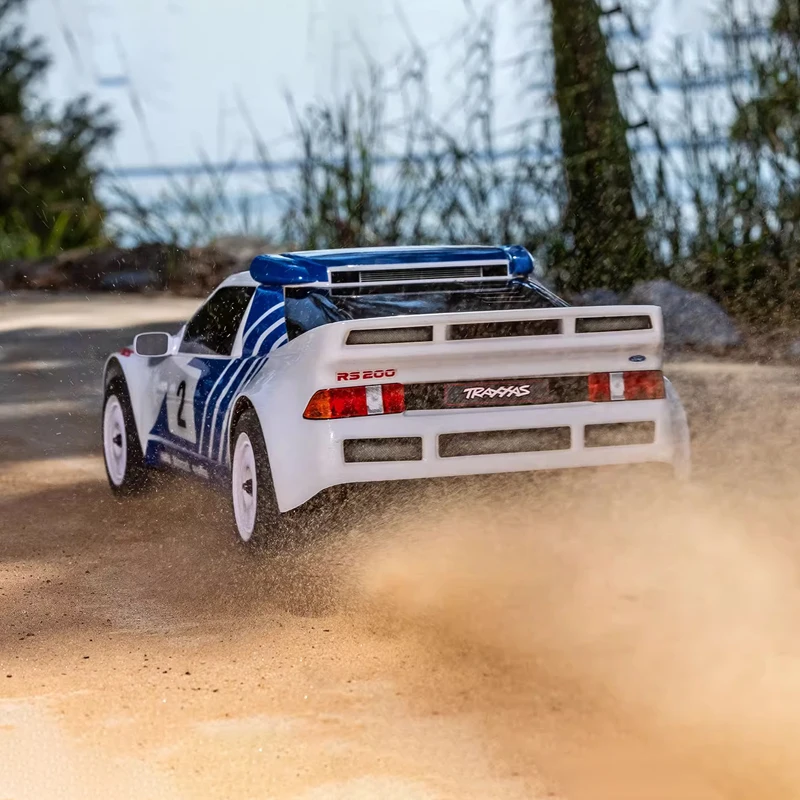 Nowy Traxxas 108046-1 Mini Szybki Samochód Driftowy Rally Rs200 Symulacja Zdalnie Sterowany Elektryczny Samochód z Napędem na Cztery Koła Zabawki Prezent Samochód RC