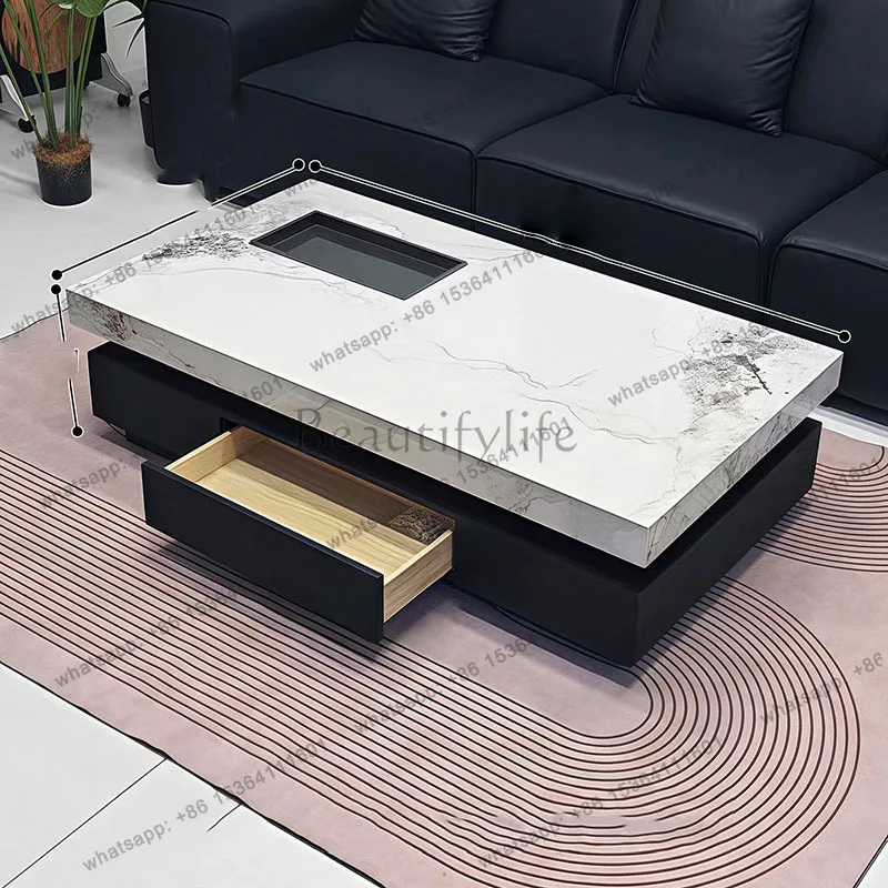 ld Moving Writing Side Table Dinner Organizer Luxury Decoration Modern Designer Coffee Table Living Room Meubles