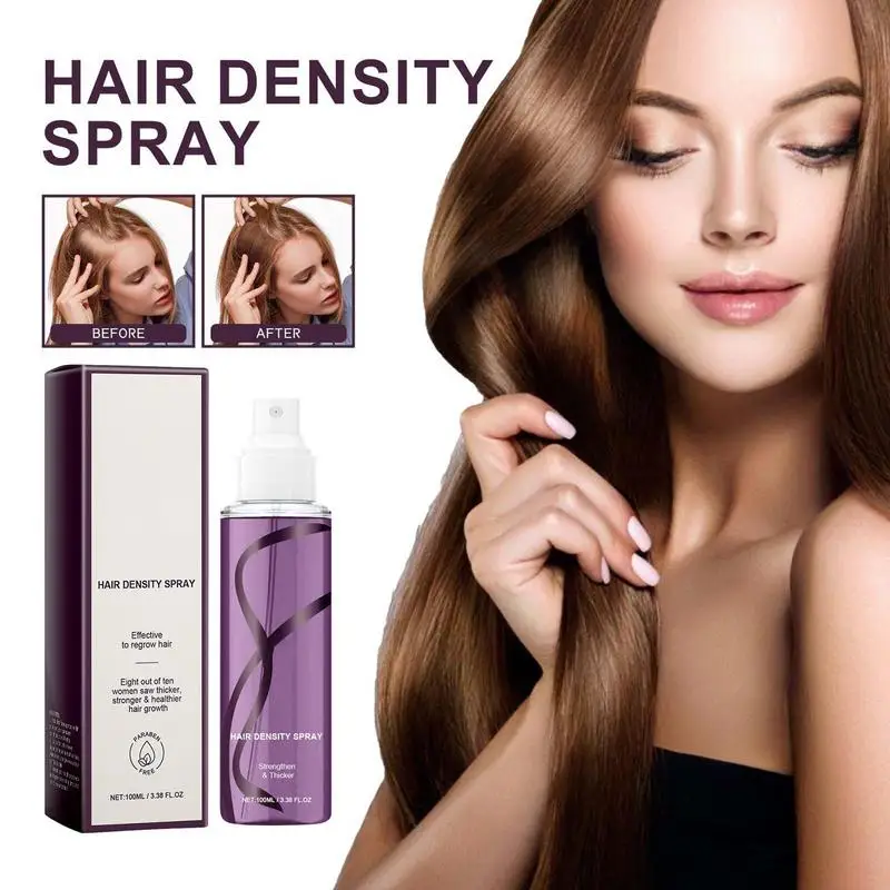 Hair Density Spray Hair Growth Spray Rich dense hair spray Repair dry hair strengthen hair nourish and plump hair spray