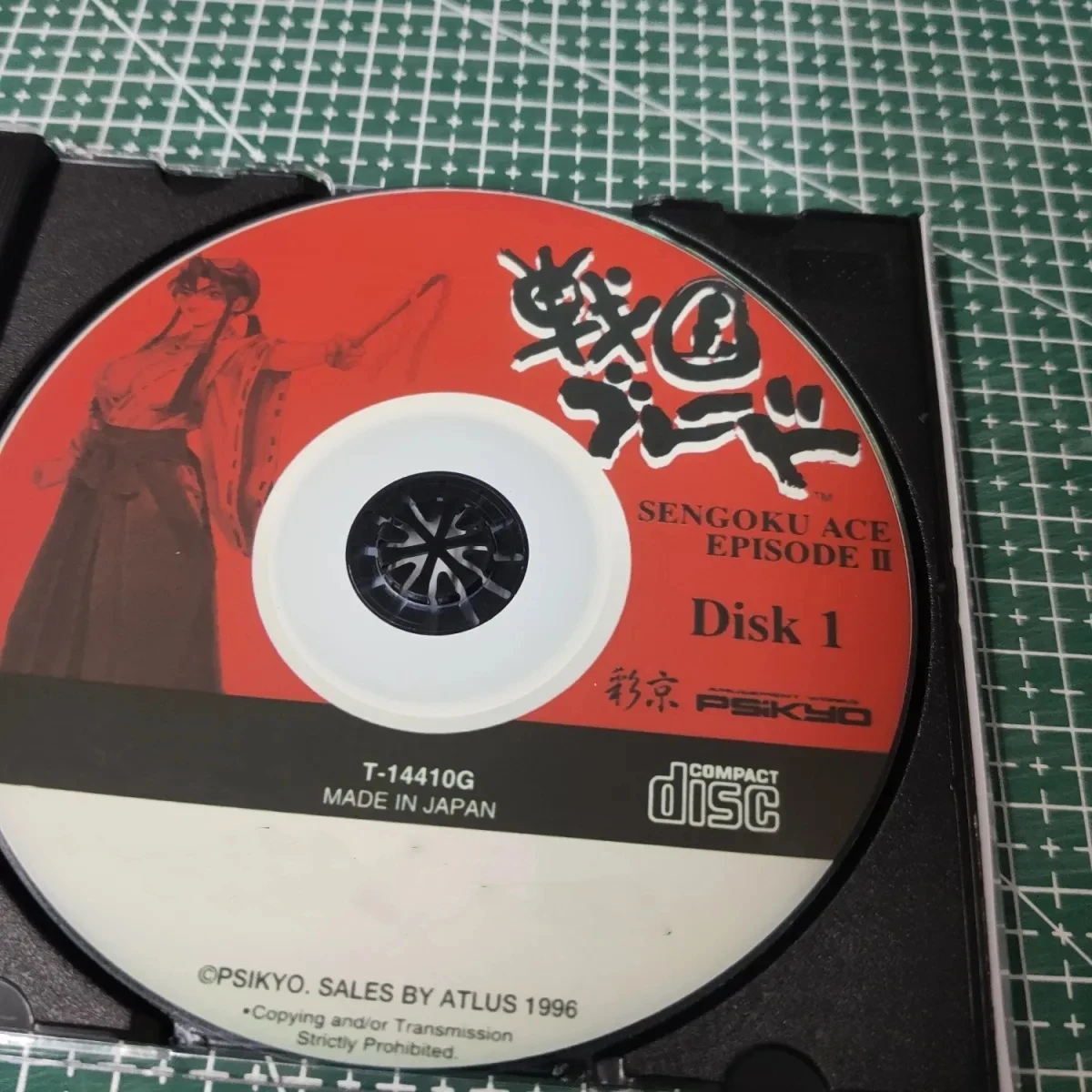 แผ่นซีดีเกม Sengoku Blade Sengoku Ace ตอนที่ 2 ของ Tengai STG พร้อมไดรเวอร์ออปติคอล สำหรับคอสเพลย์ วิดีโอเมก้า ดูได้โดยตรง ของขวัญ