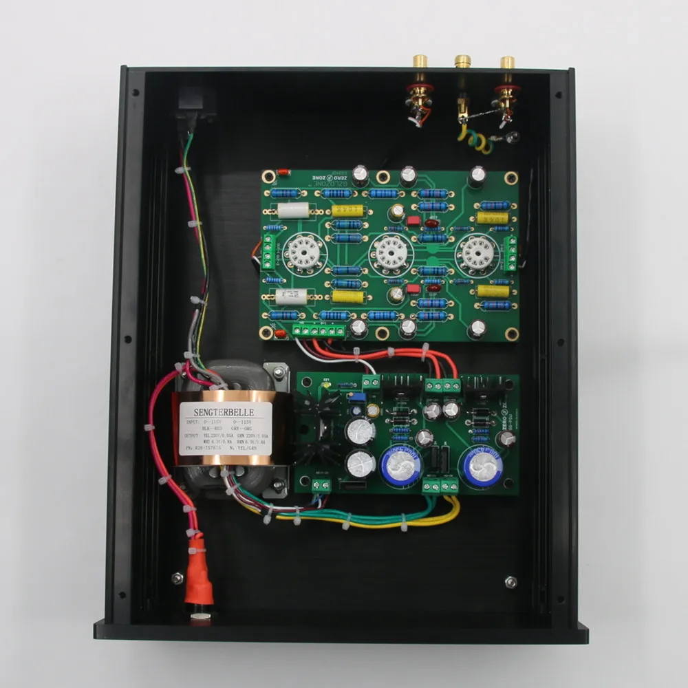 ECC83/12AX7 Röhren-Phono-Verstärker, beweglicher Magnet, MM RIAA-Plattenspieler, HiFi-Home-Audio-Verstärker, siehe EAR834-Schaltung