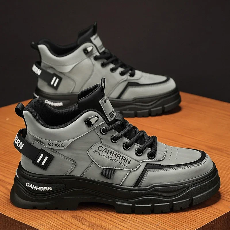 

Универсальные мужские кроссовки для отдыха, мужские легкие удобные спортивные прогулочные туфли, модные высококачественные массивные туфли, мужская обувь