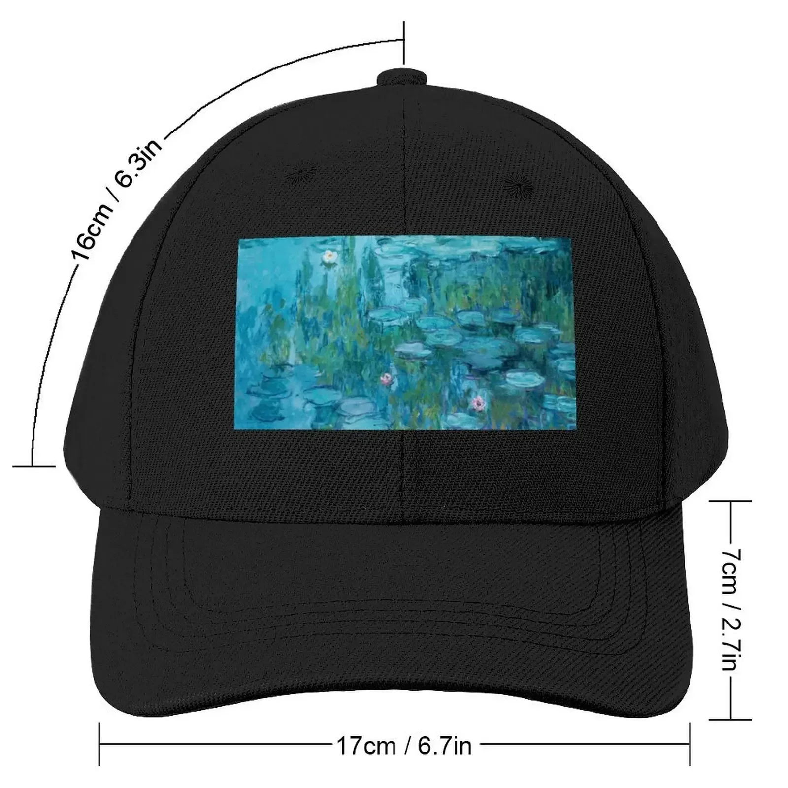 Water Lilies - Claude Monet Baseball Cap New Hat funny hat New In Hat dad Hats For Women Men's