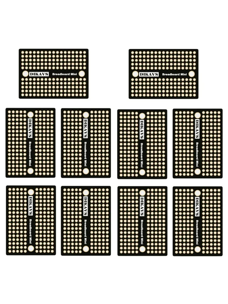Płytka lutownicza 170 punktów Mini prototypowa płytka drukowana do projektu Arduino DIY (zestaw 10 sztuk) — zdjęcie produktu 6