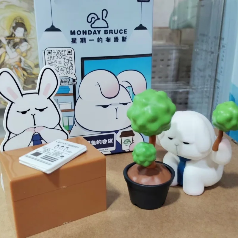 Véritable lundi Bruce Monday'S Bruce ne veux pas aller pour travailler, boîte aveugle, jouets tendance, cadeau