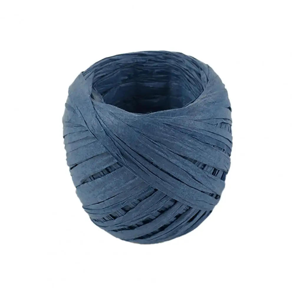 

Gifts Rope Durable Wrapping Ribbon 17 Colors Widely Applied Useful Raffia Ribbon Paper Rope