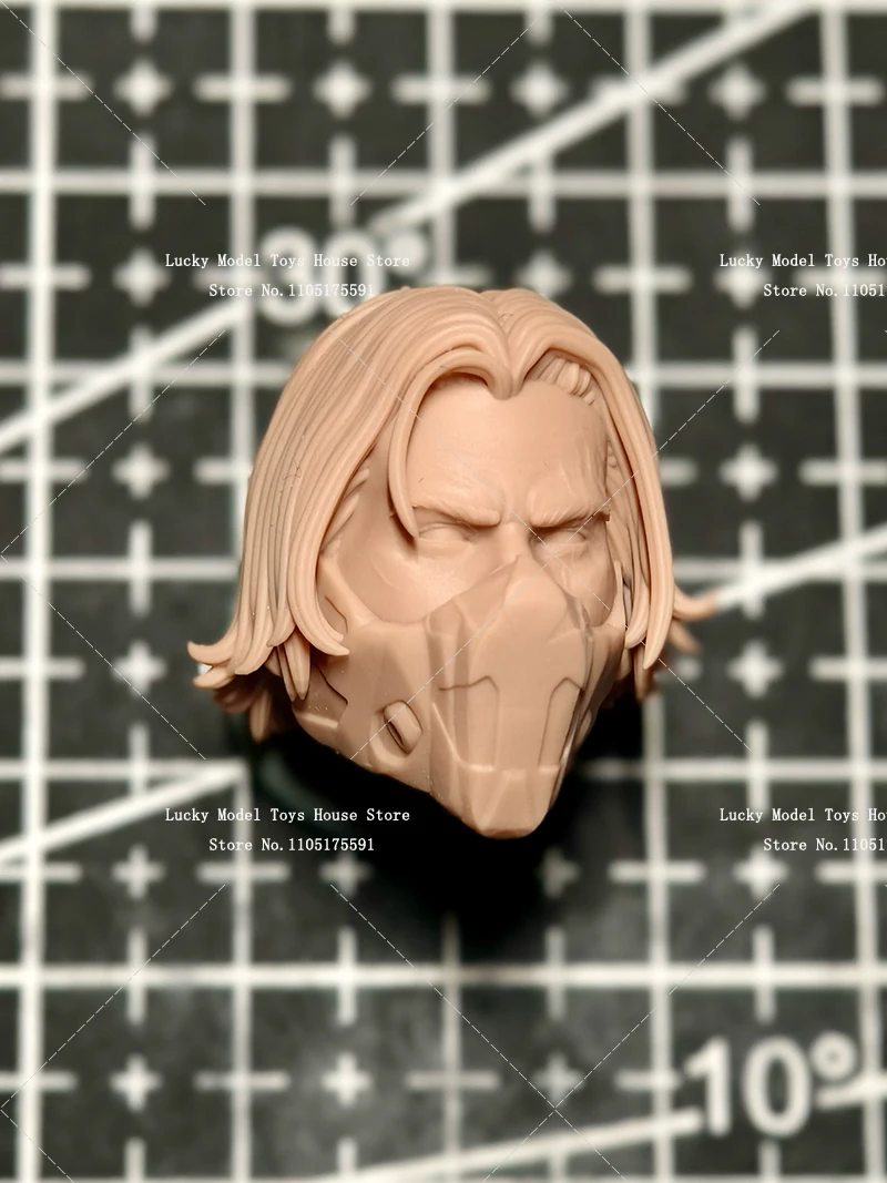 1/12 Anti-hero Man Figure Red Hood White Model Jason Todd Head Sculpt Customization For 6