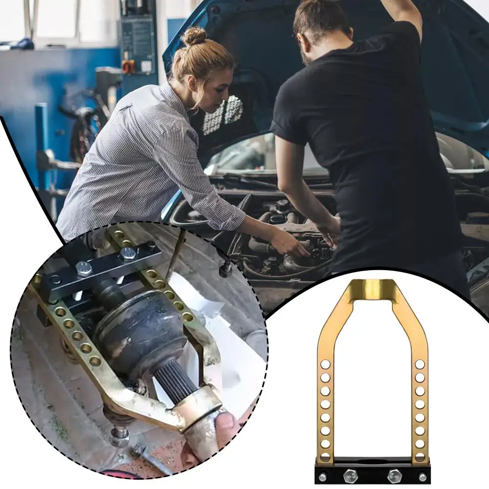 

Half-axle Nine-hole CV Joint Universal Puller Automobile Auto Removal Auto Repair Tool CV Joint And Joint Maintenance Tool S6P7