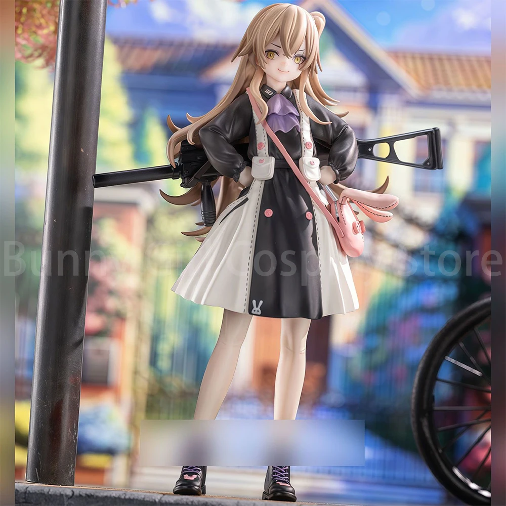 

Game Girls Frontline Anime Figure Ump45 Submachine Gun Type Tactical Humanoid Figures Ear Drop Rabbit Model Pvc Statue Toys Gift