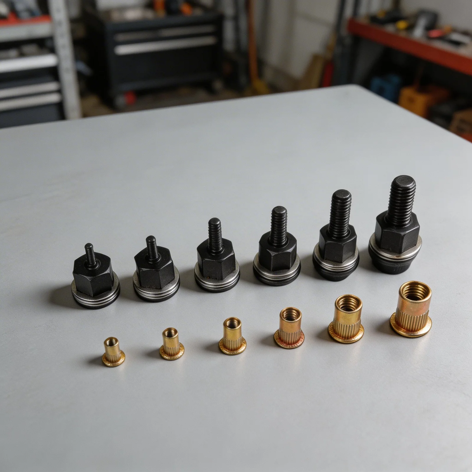 Electromechanical Assembly Black Hand Riveter Tips Efficient Nut Rivet Mandrel Replacement Replacement Tip Easy To Use