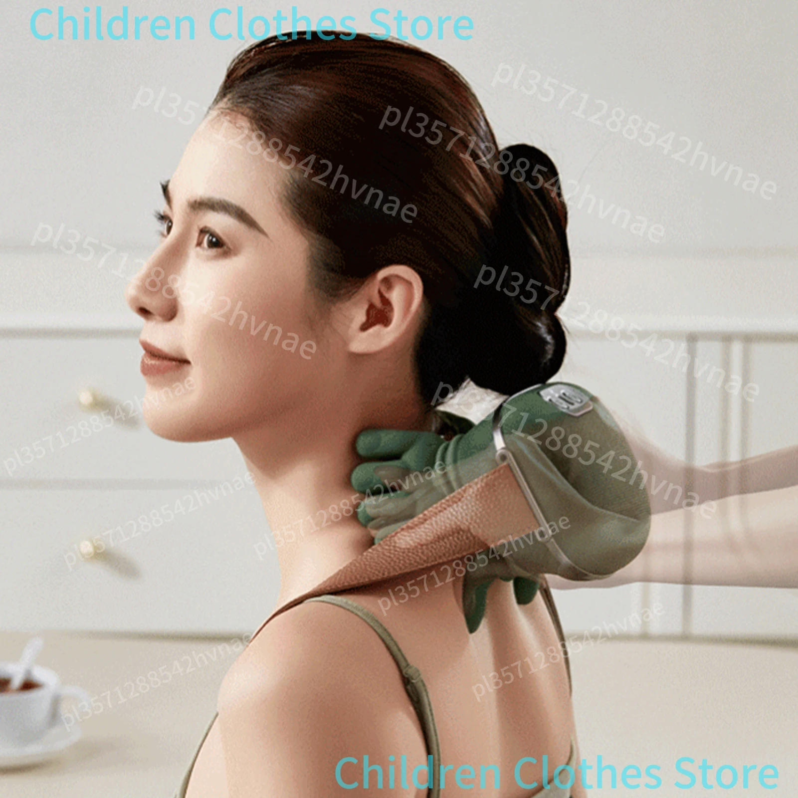 بيونيك الرقبة الكتف مدلك ساخنة الظهر مدلك الكهربائية العجن العضلات تدليك وسادة الرقبة الخصر الساق الجسم ﻿ أوضاع 3 مستويات