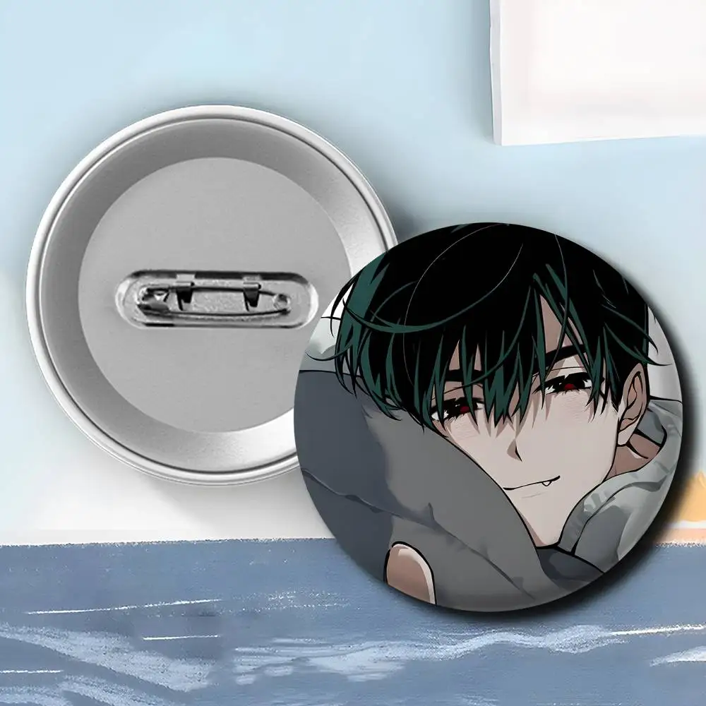 Alien Stage Anime Blechabzeichen 58mm Runde Brosche Ivan Till Mizi Luka Yu Sua Button Pin Rucksack-Deko Fan-Geschenk – Detail 6