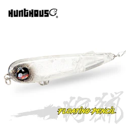 Hunthouse Fishing Surface Pencil Lure 75mm/11.5g 95mm/18g Topwater Floating Wobbler Hard Bait per spigola Saltwater Perch Tackle