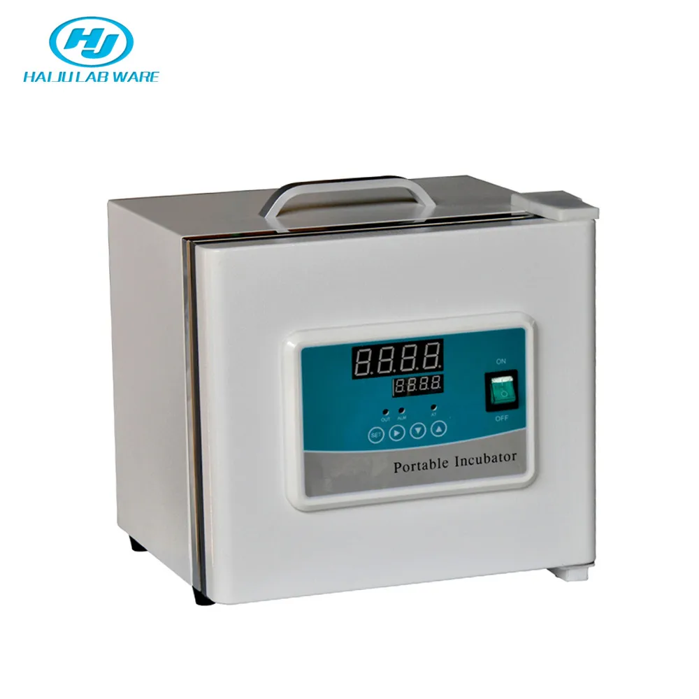 Portable Incu-bator 7.4 Liter Laboratory Microbiology - Compact Size for Easy Transport