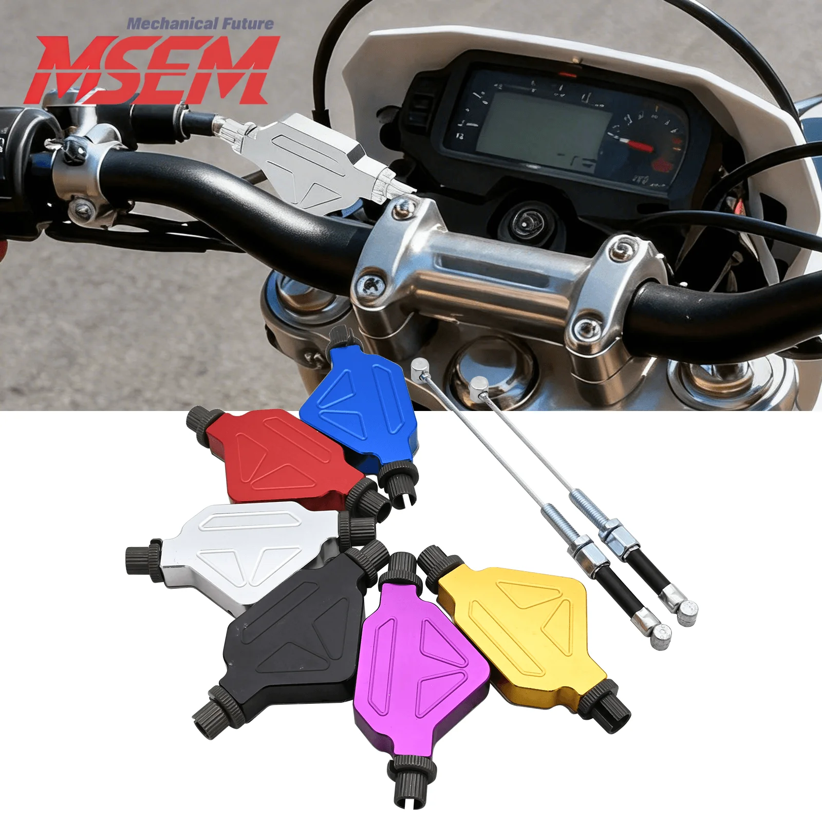 

Motorcycle Easy Pull Clutch System Stunt Lever Pull Cable Universal For Kawasaki Ninja KX Suzuki GSR GSXR Off-Road Dirt Pit