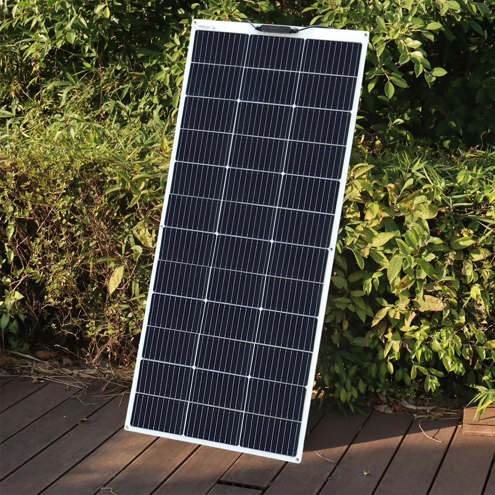 300w 150w flexibele zonnepaneel kit fotovoltaïsche paneel 12v acculader systeem voor thuis camper boot RV balkon EU magazijn DHL verzending
