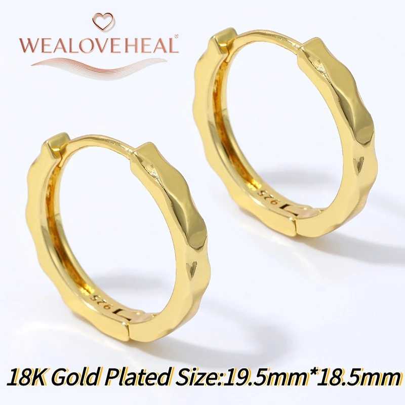 ohrringe, ohrringe damen, Klassische Prinzessinnen-Schliff CZ Huggie Creolen für Damen, 18K vergoldetes Messing, hohl, schlicht, elegant, vielseitiger Schmuck – Detail 38