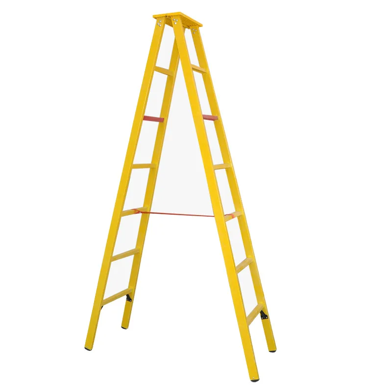 

Telescopic ladder Electric construction Herringbone joint ladder 2.5 meters folding ladder FRP
