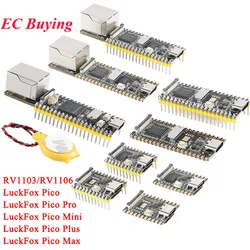 LuckFox Pico Pro/Mini/Plus/Max Linux Development Board RV1103 64MB RV1106 Memory 128MB Flash Rockchip with Network Port ARM