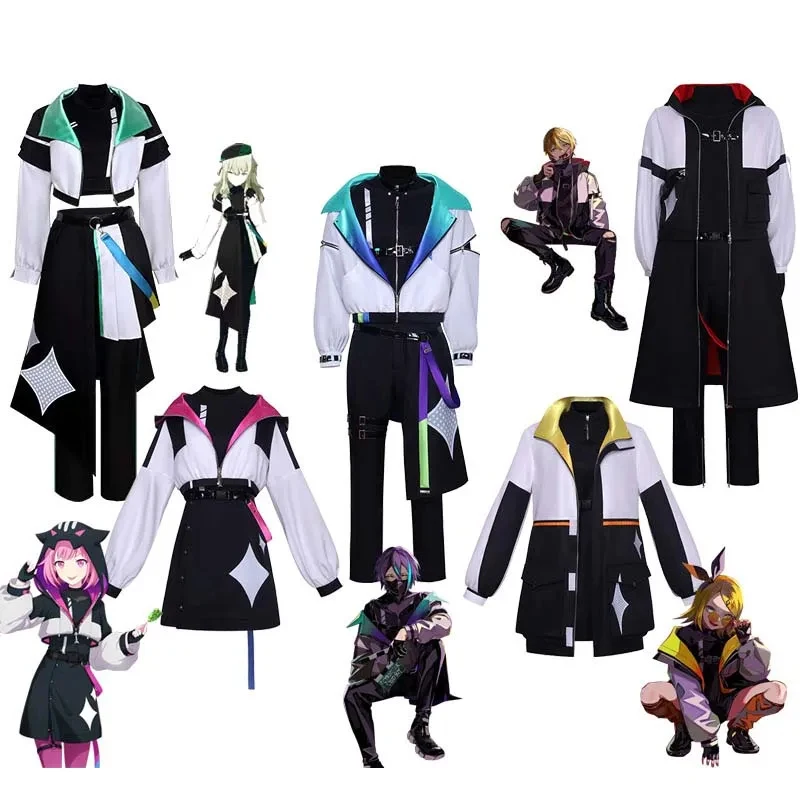

OPProject Sekai Kamishiro Rui Tenma Tsukasa Kusanagi Nene Otori Emu Cosplay Costume Adult Fancy Suits Halloween Party Uni 8f5d][