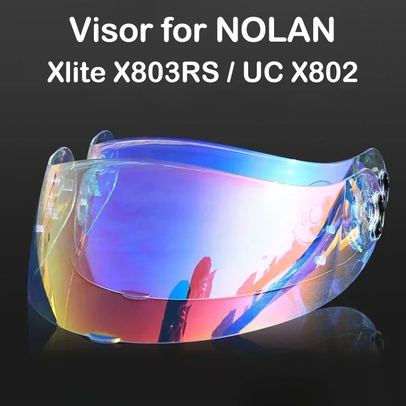 X-Lite Mirror Visor dla NOLAN X-803 X-802 X-702 X-661 X603 kask motocyklowy Visor ochrona przed promieniowaniem UV Casco Moto Visera osłona przeciwsłoneczna