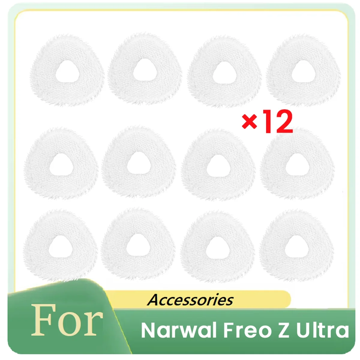 12 шт. чистящая тряпка для деталей робота-пылесоса Freo Z Ultra