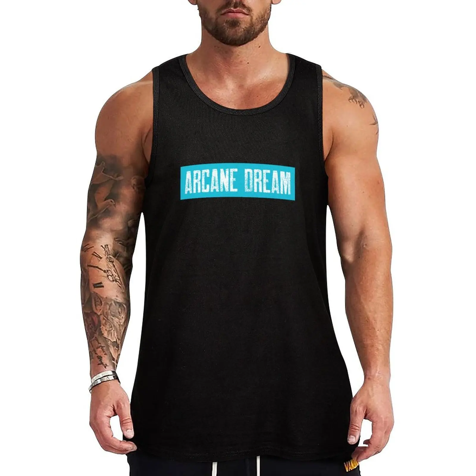 

The Arcane Dream Tank Top T-shirts men Men's sports t-shirt Vest for boy