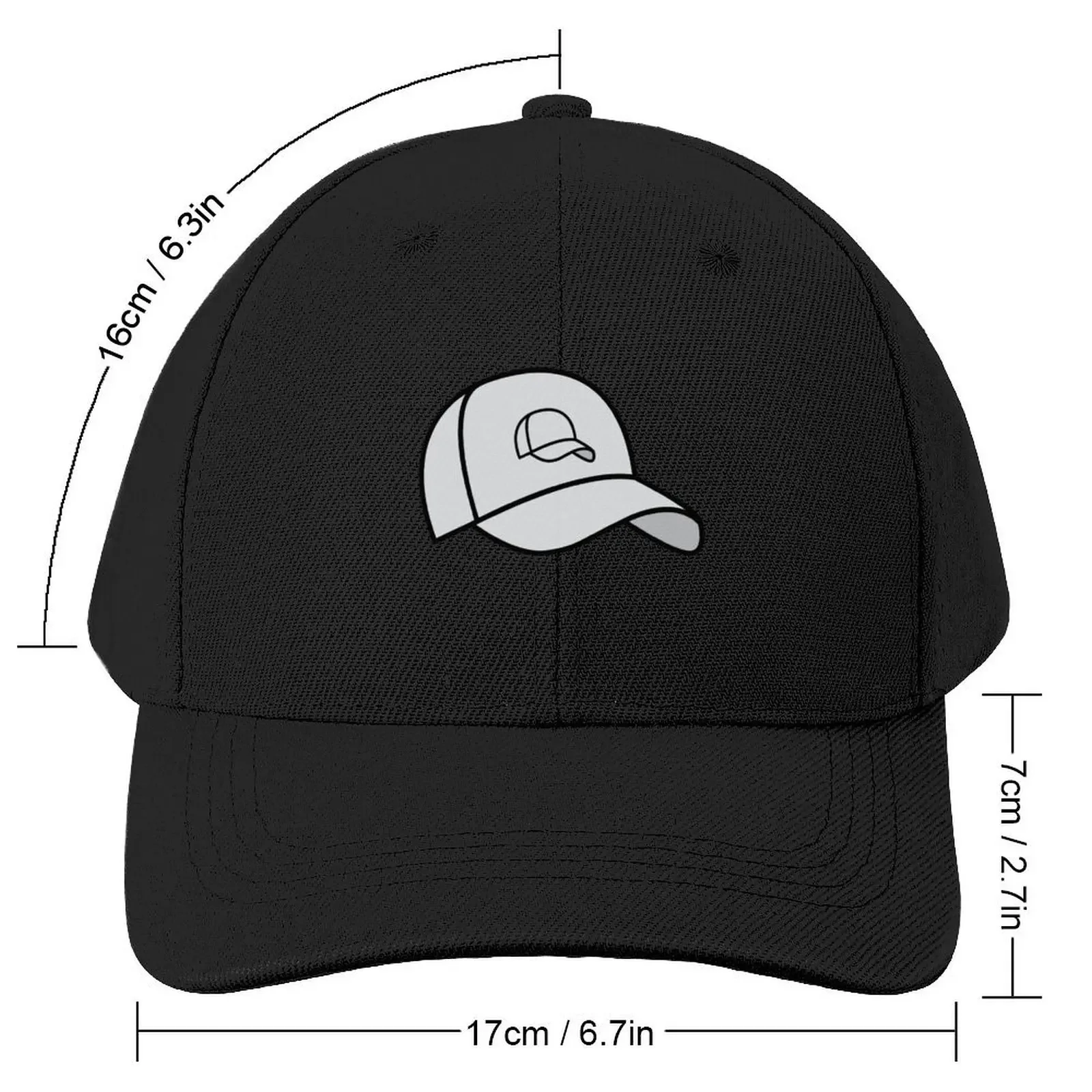 The Hat-Hat (White) Baseball Cap Beach Bag New In Hat Women's Golf Wear Men's