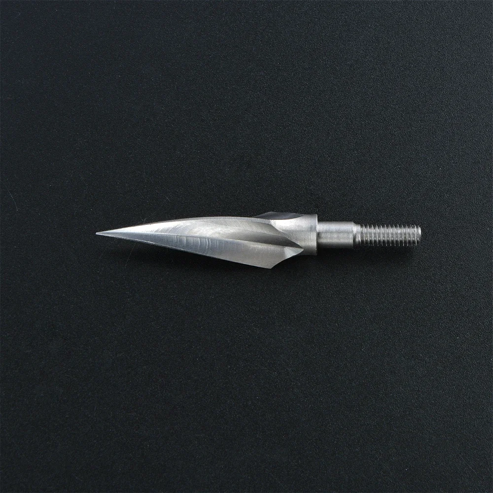 150 Grain Broadhead-Pfeilspitzen, 12 Stück, präzises Gewindedesign, korrosionsbeständiges Eisenmaterial, komplett mit Aufbewahrungsbox, universell passend für die meisten Bogenschießbögen, Ersatz-Pfeilspitzen für Amateur-Outdoor-Freizeitschießen – Detail 6